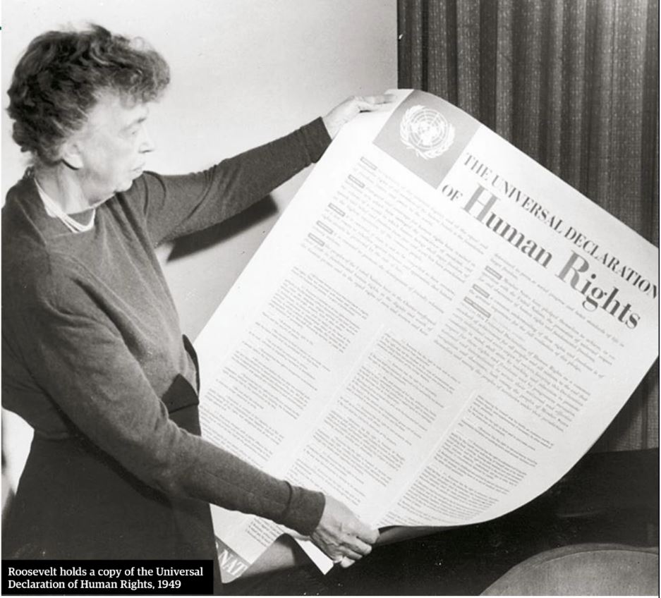 Eleanor Roosevelt - UDHR 10 Dec 1948